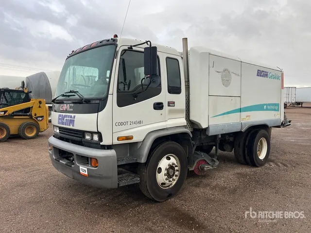 1998 Elgin on 1998 Elgin Geovac Series Y Sweeper Truck