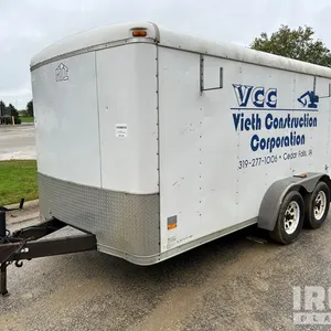 2006 Middlebury MST7X14TA2 14 ft T/A Enclosed Trailer