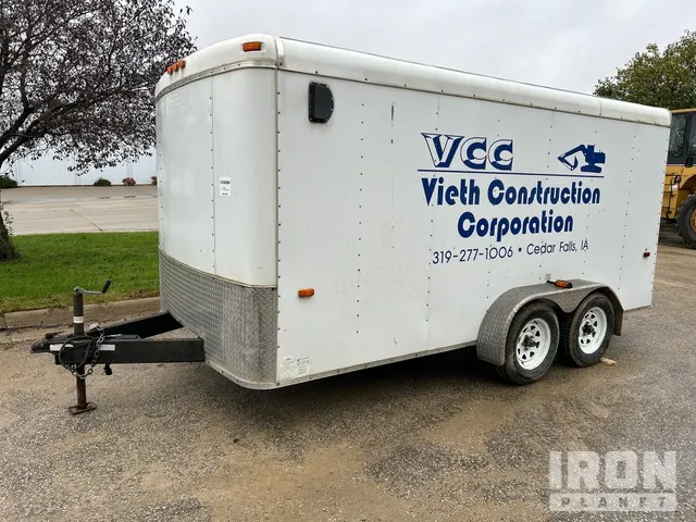 2011 Forest River 14 ft T/A Enclosed Trailer