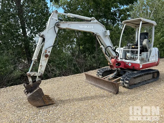2007 Takeuchi TB135 Mini Excavator