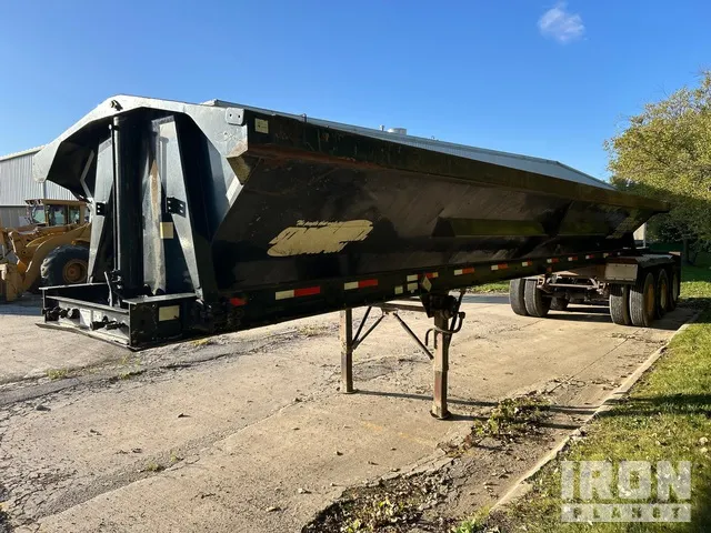 2005 SDI 35 ft 0 in Tri/A Side Dump Trailer