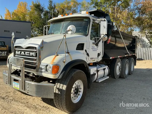 2004 Mack CV713 M-3 6x4 T/A Dump Truck