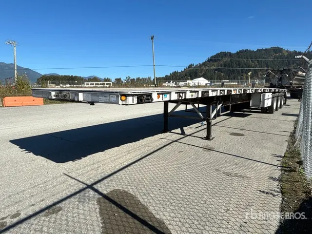2012 Wilson 53 ft Quad/A Flatbed Trailer