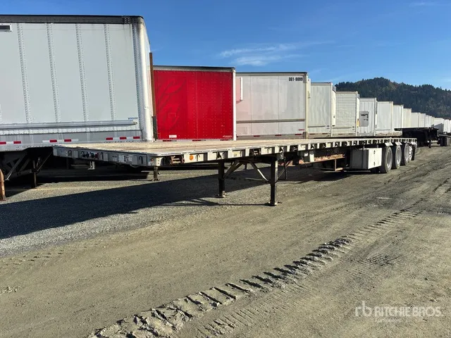 2013 Wilson 53 ft Quad/A Flatbed Trailer