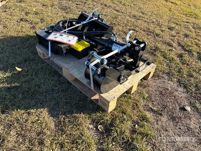 Quantity of 2026 AGT 12EX-SET7 Mini Excavator Attachment Set (Unused)