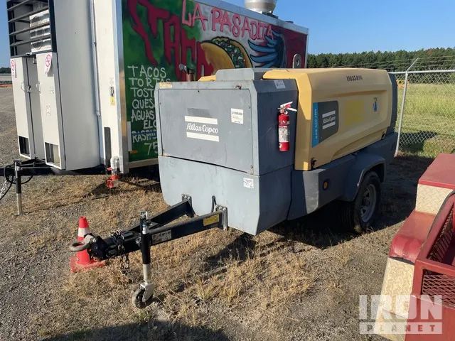 2018 Atlas Copco XAS440JDT4F Mobile Air Compressor