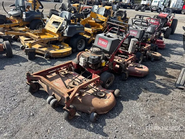 Quantity of (4) Toro 4x2 Walk-Behind Miscellaneous Lawn Mower
