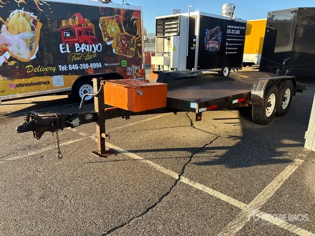 2003 Kaufman T/A 1 Car Open Car Carrier Trailer
