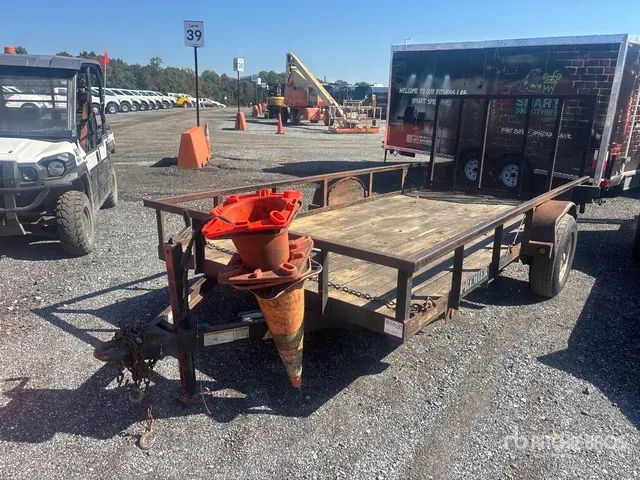 2007 Premier LT 614-5K 8 14 ft S/A Utility Trailer