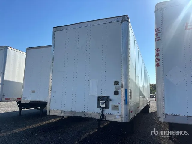 2014 Wabash DVLSHPC 53 ft x 102 in T/A Van Trailer