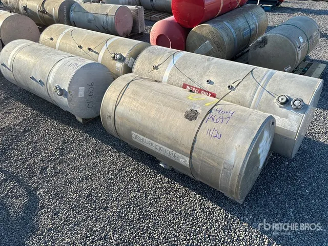 Quantity of (4) Aluminum Diesel Fuel Tank