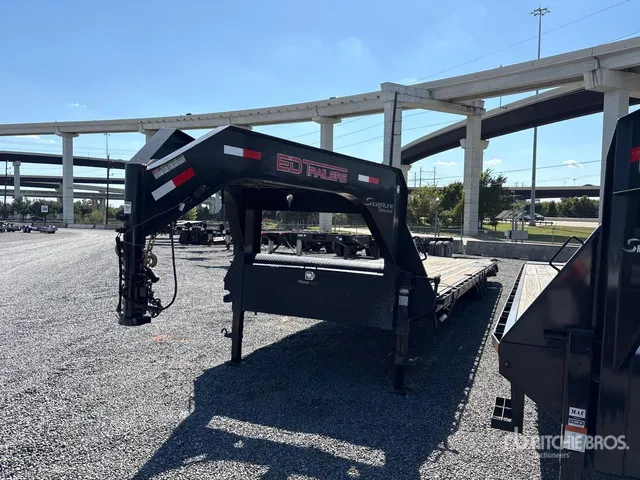 2026 ED Trailers 40 ft T/A Gooseneck Equipment Trailer