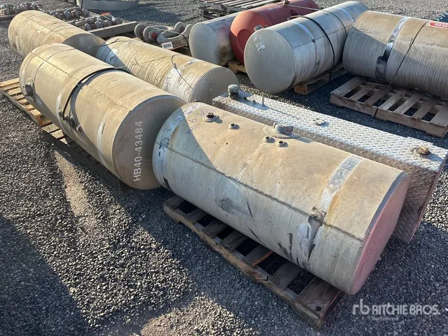 Quantity of (5) Aluminum Diesel Fuel Tank