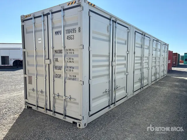 2026 40 ft High Cube Multi-Door Storage Container