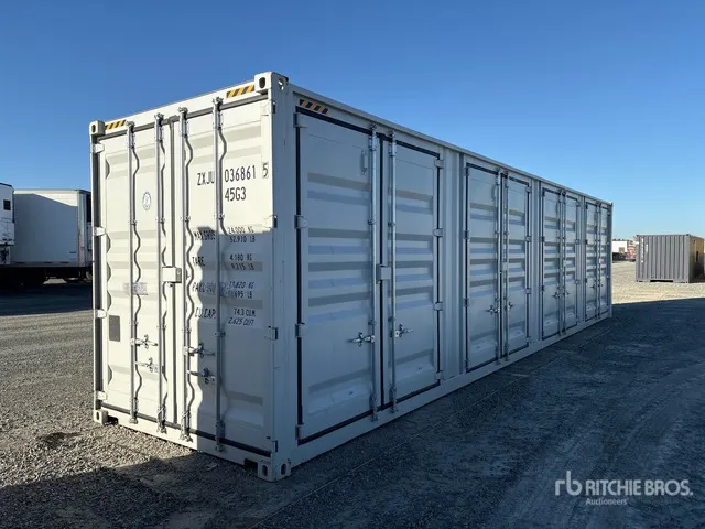 2026 40 ft High Cube Multi-Door Storage Container