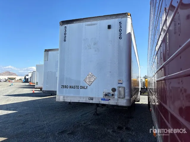 2001 Trailmobile 53 ft x 102 in T/A Van Trailer
