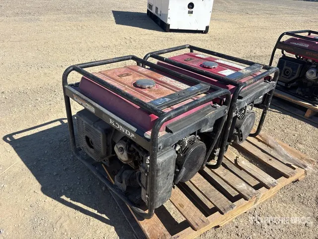Quantity of (2) Honda 5 kVA Generator Set