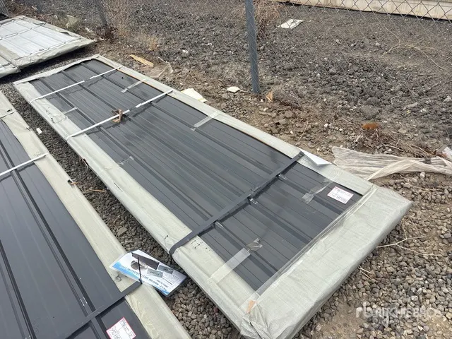 Quantity of (50) 2026 SKLP SK-XH50 3 ft x 10 ft Galvalume Steel Sheets (Unused)