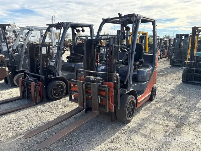 2014 Toyota 8FGCU20 4000 lb Cushion Tire Forklift (Inoperable)