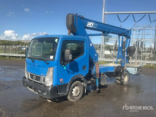 2017 Socage 20TJ 19.7 m on 2017 Nissan NT400 4x2 Bucket Truck