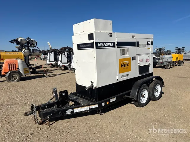 2019 Multiquip DCA-70SSIU4F 56 kW Mobile Generator Set (Inoperable)