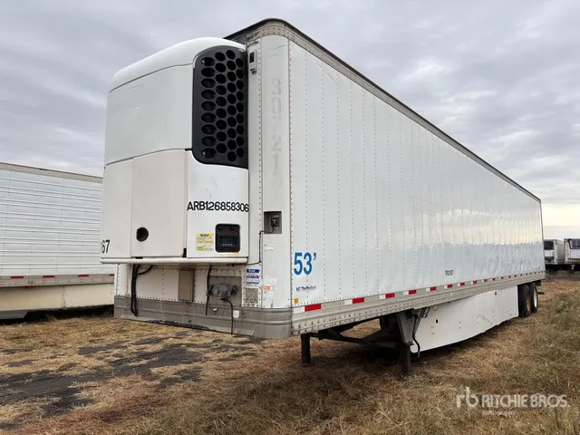 2015 Hyundai 53 ft x 102 in T/A Multi -Temp Refrigerated Trailer