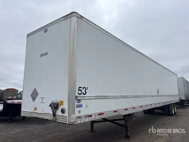 2011 Utility 53 ft x 102 in T/A Van Trailer
