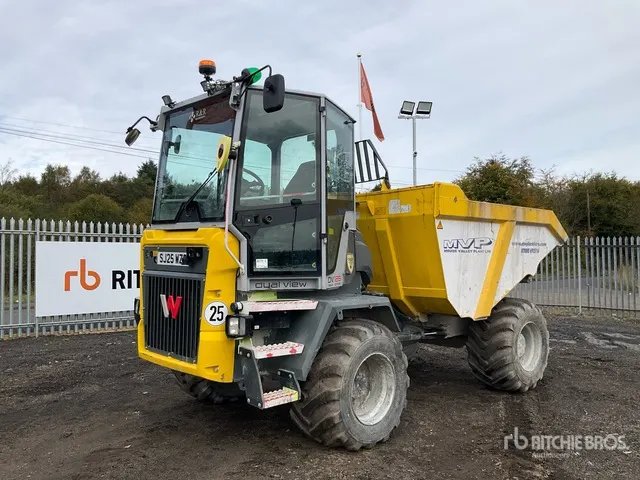 2025 Wacker Neuson DV125 11.4 ton 4x4 Dumper