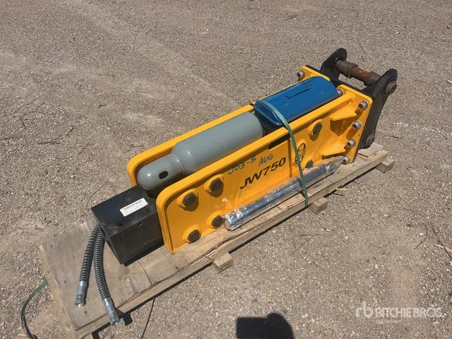 2026 JW JW750 Hydraulic Breaker - Fits 7 - 9 ton (Unused)
