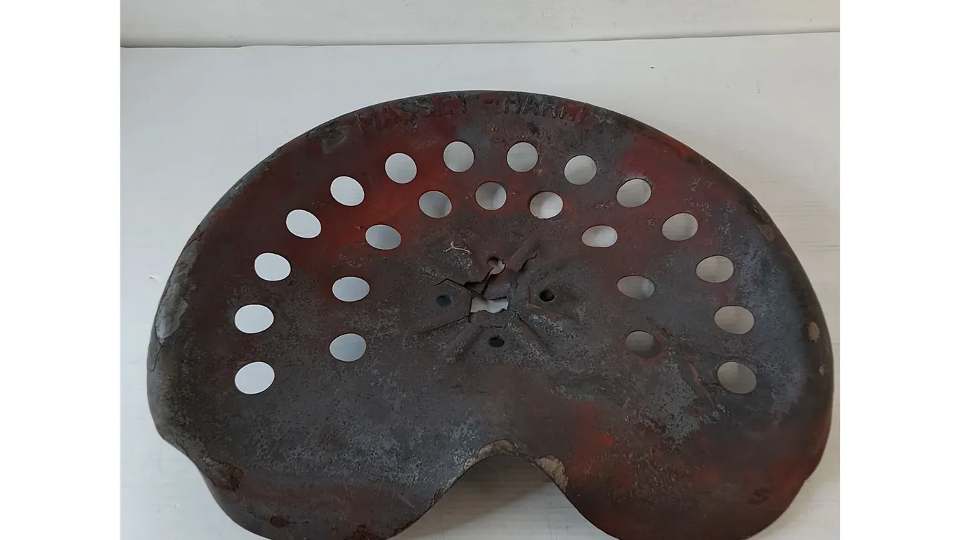 Vintage Massey Harris Farm Machinery Tractor Seat