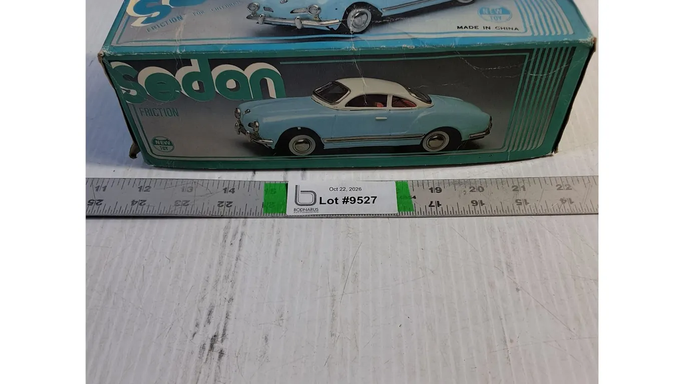 Vintage New Toy MF-743 Sedan Friction Toy Car