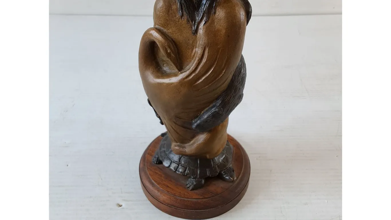 8" Tall Pinay Indigenous First Nations Art Sculpture