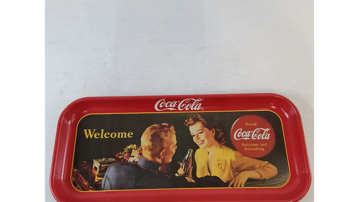 Coca-Cola Metal Serving Tray