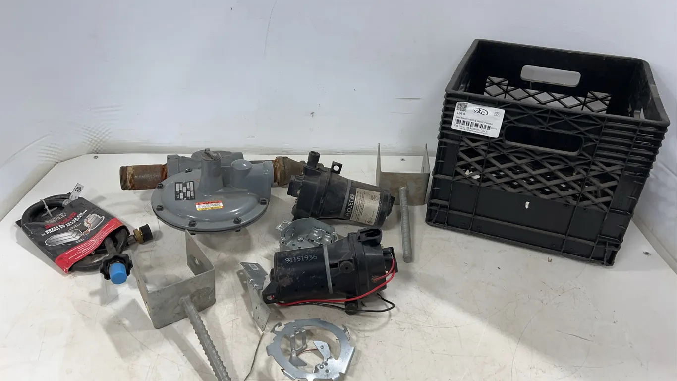 Gas Meter Vent & Water Pumps