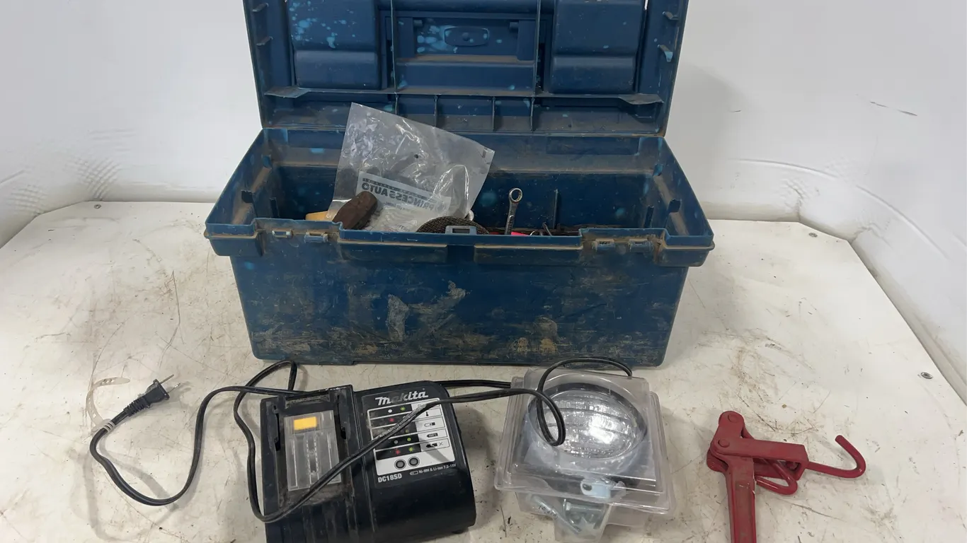 Toolbox W/ Tools