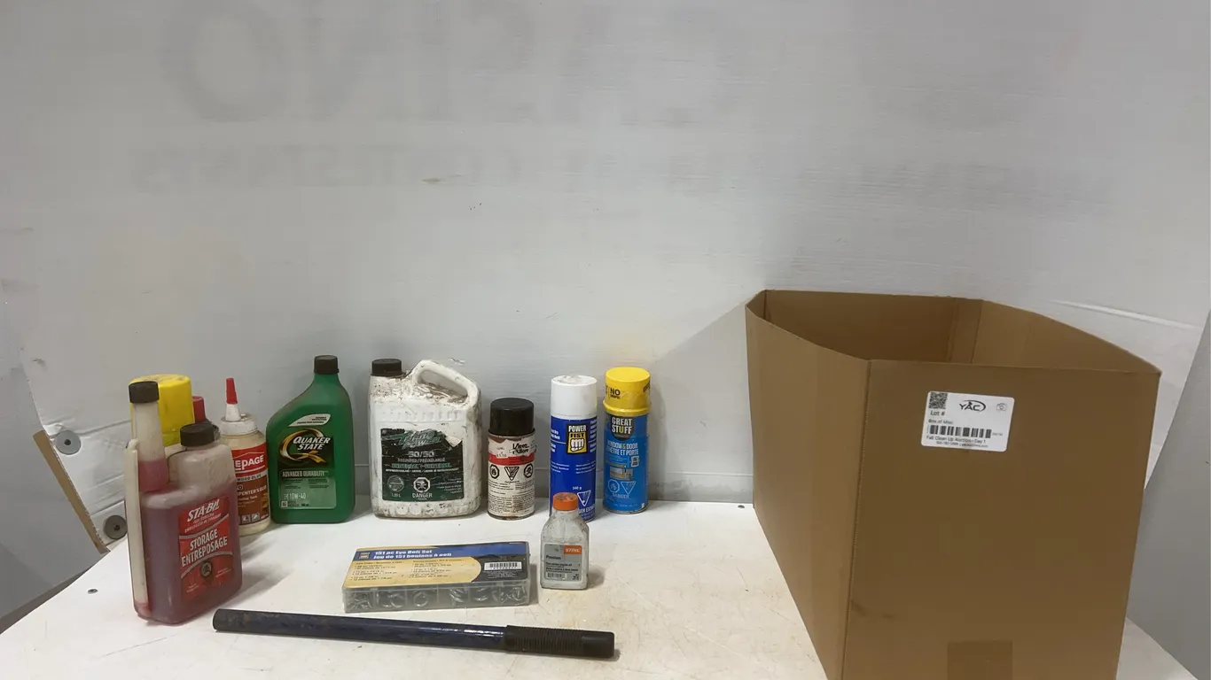 Box Of Misc. Shop Items