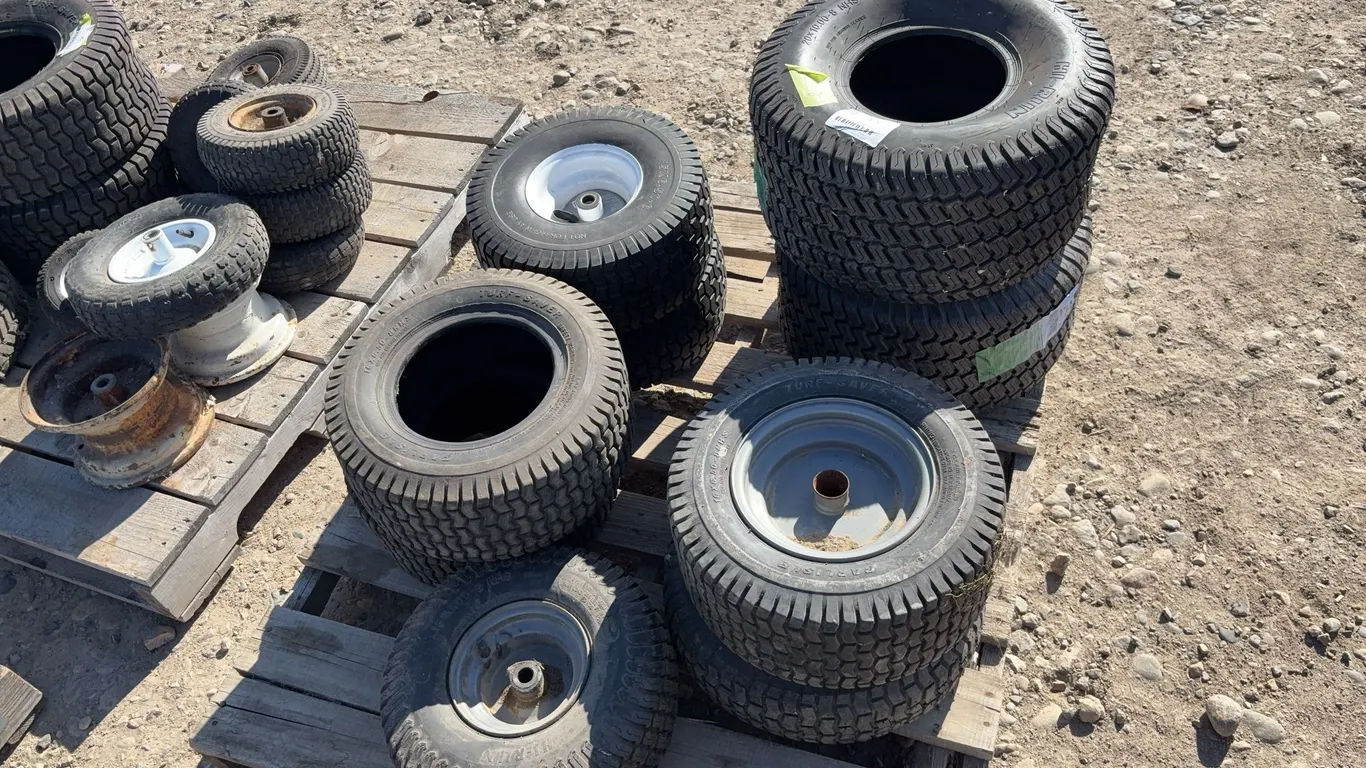 Assorted Lawn Mower Tires
