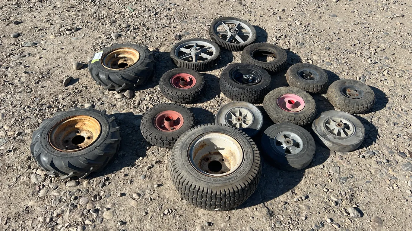Assorted Lawn Mower Tires