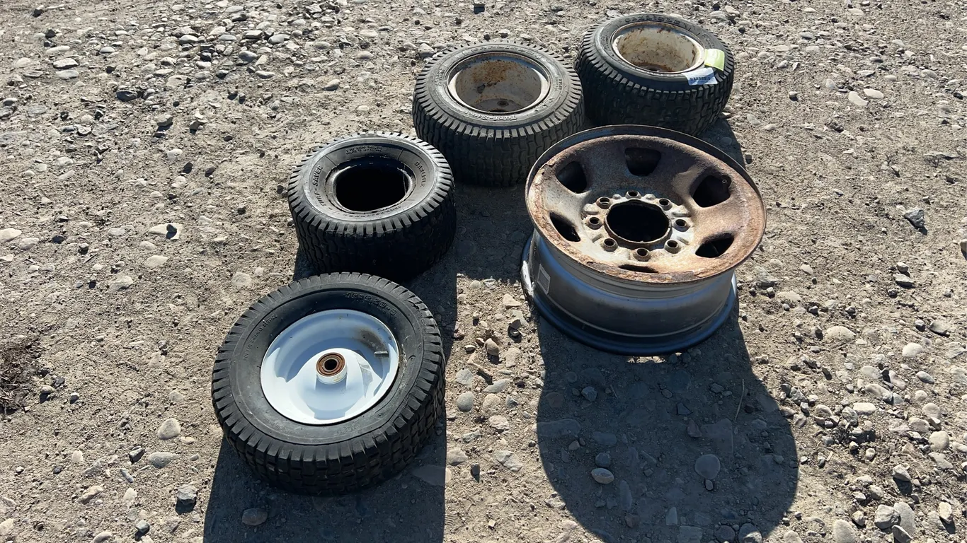 16" Steel Rim/ Lawn Mower Tires