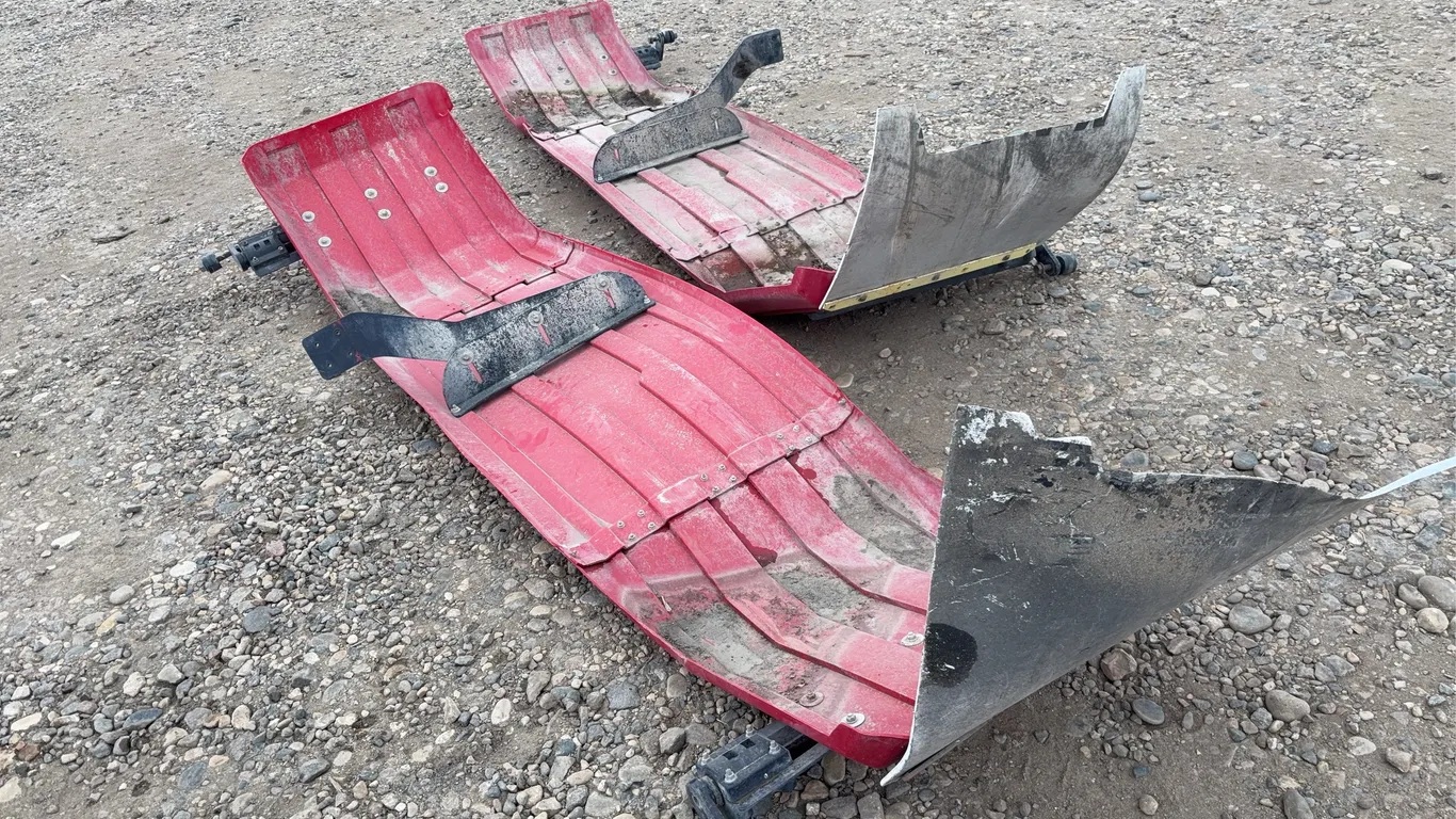 2 - Sets Of Red Tandem Fenders