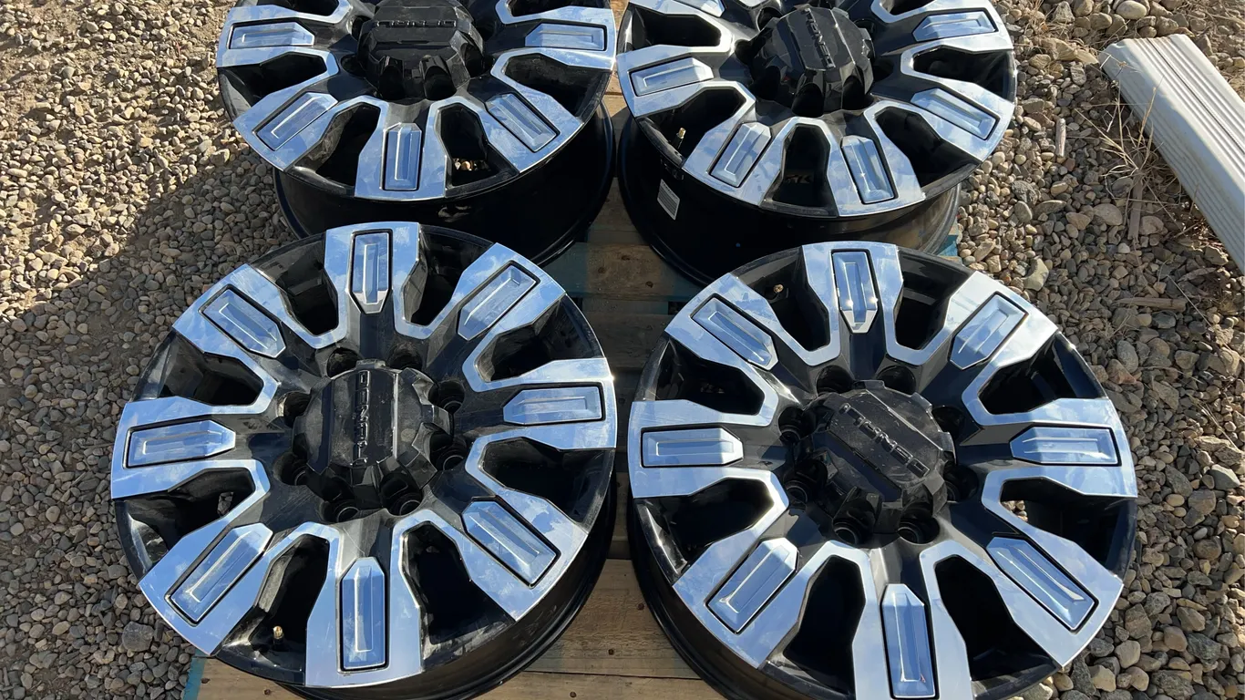 4- 20”x8.5” Rims 8 Bolt Factory Take Offs