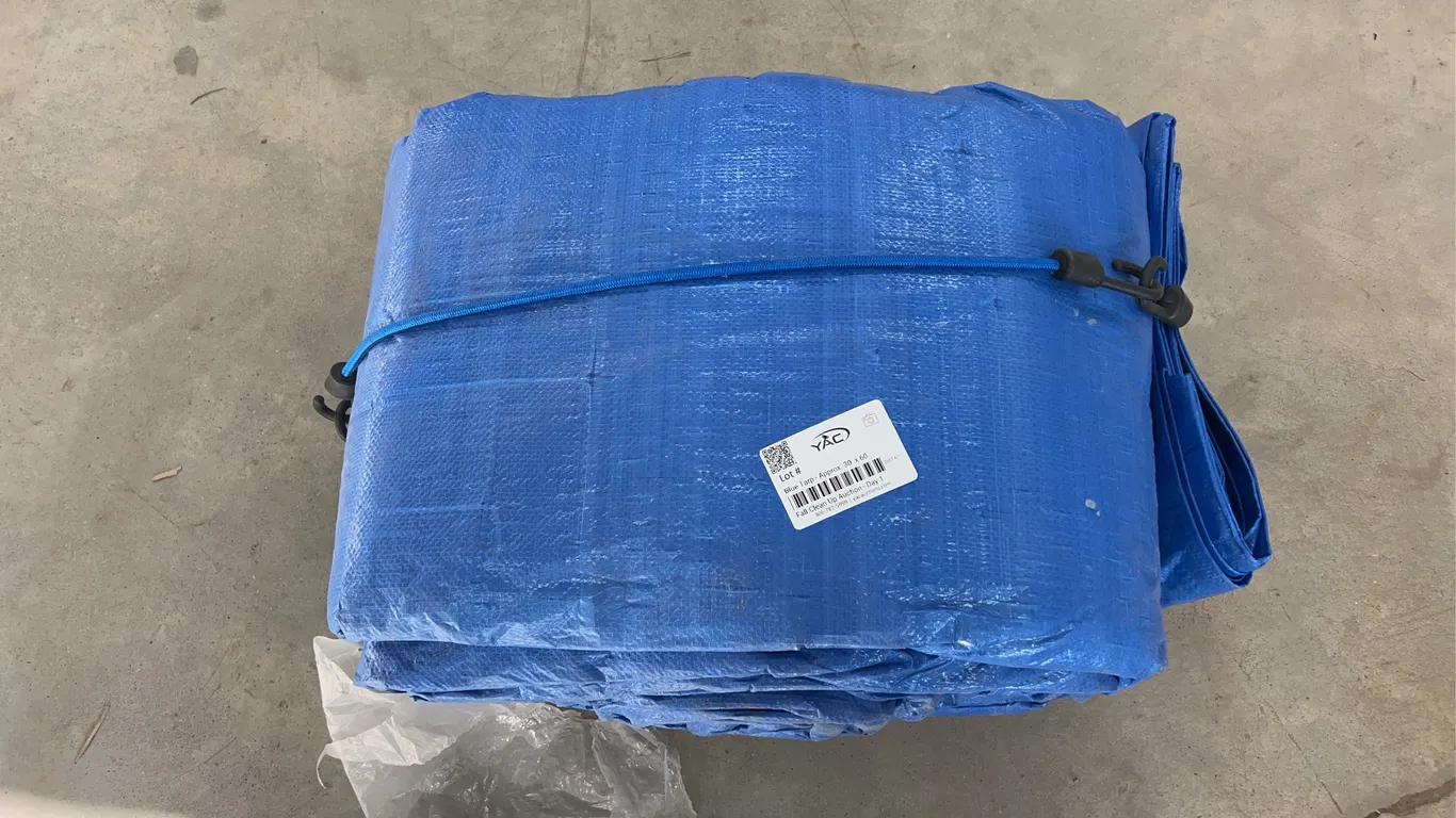 Blue Tarp - Approx. 30’ x 60’