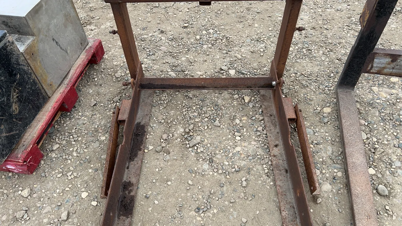 Home Built Quick Hitch Assembly For Semi