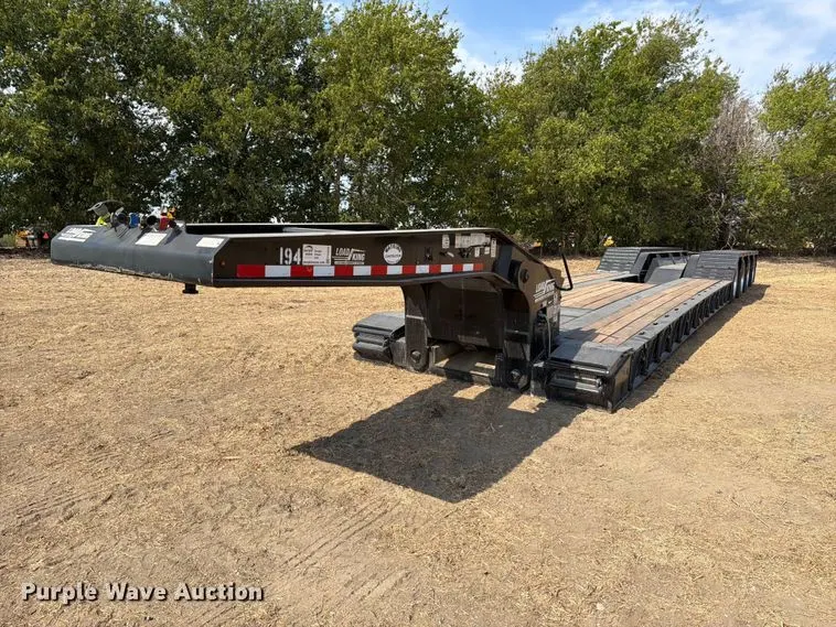 2018 Load King 554/5 SSSF 65 ton quad-axle lowboy trailer