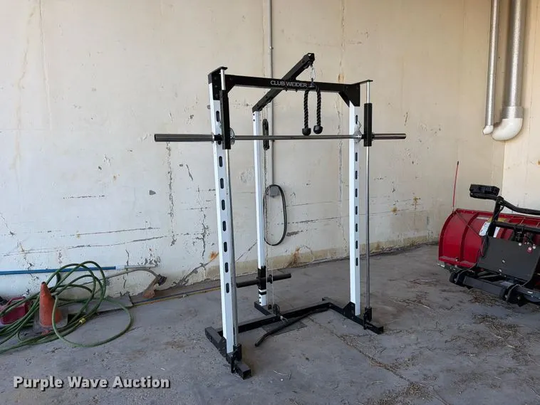 Club Weider 550 squat rack