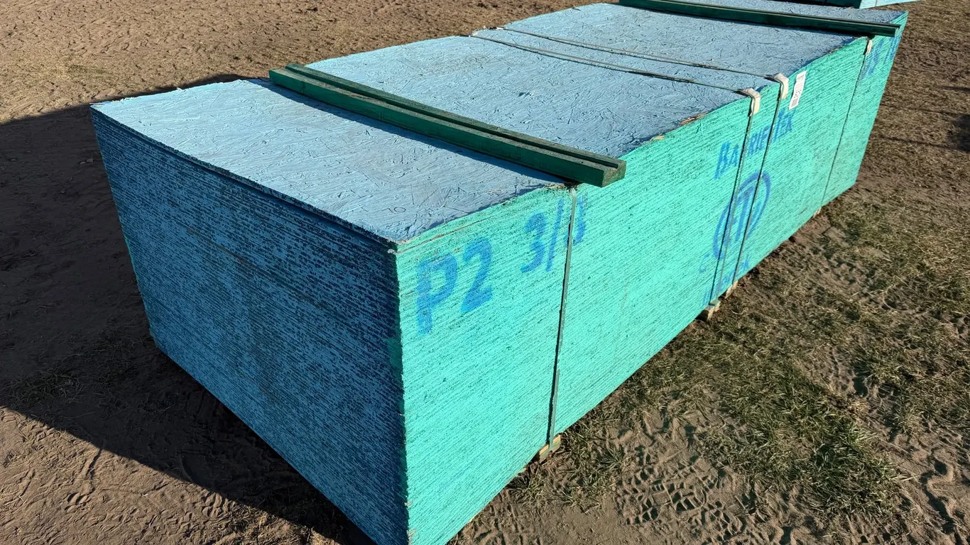 (66) Unused 4'x10'x3/4" OBS Sheathing