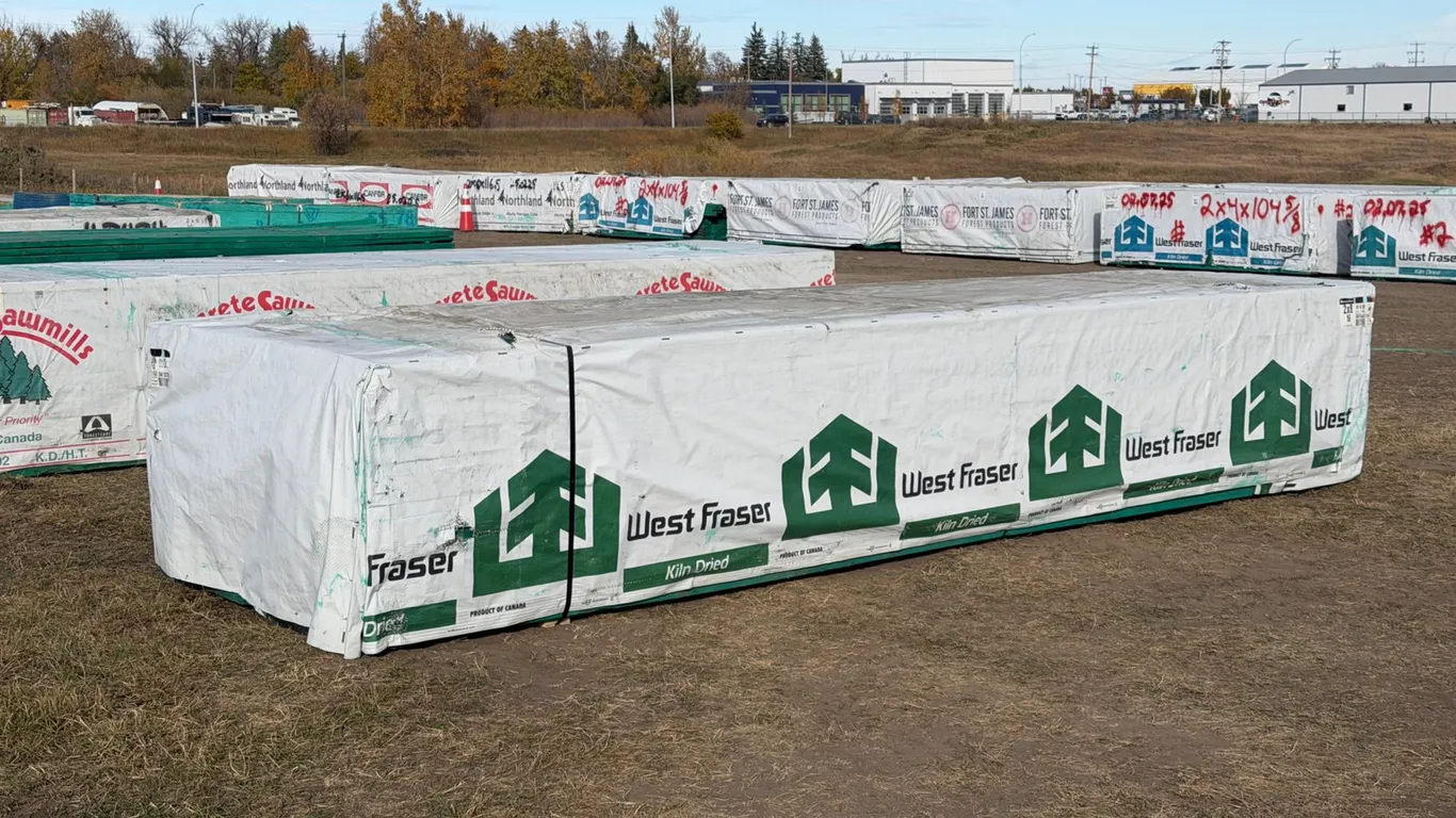 (147) Unused 2"x8"x16' SPF Boards