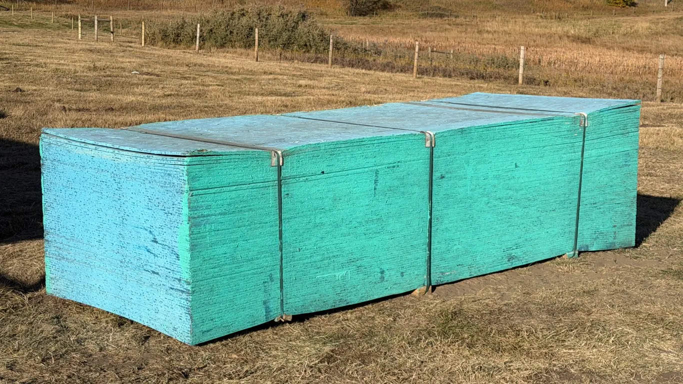 (66) Unused 4'x10'x3/4" OBS Sheathing