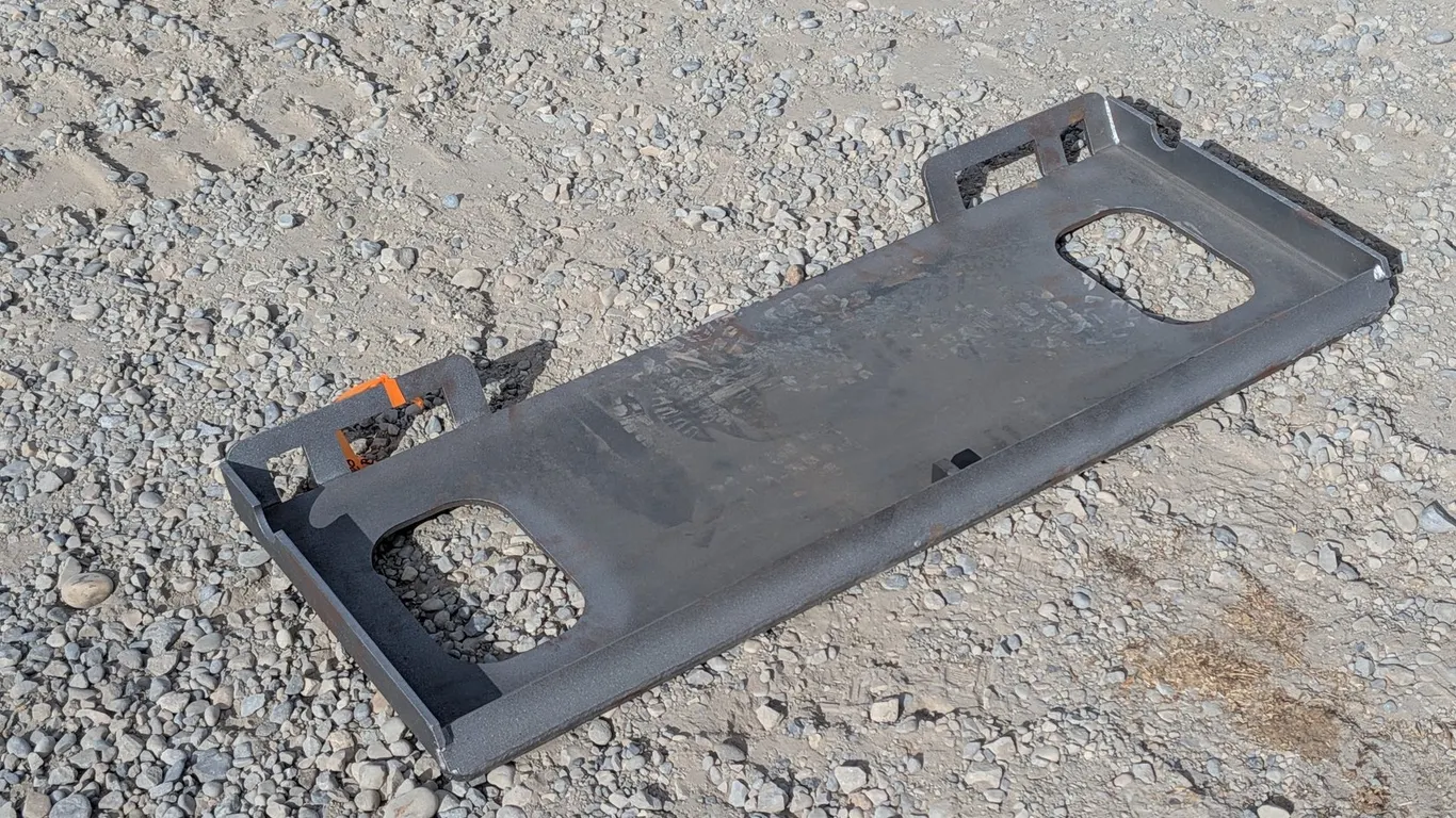 Unused Skid Steer Adapter Plate