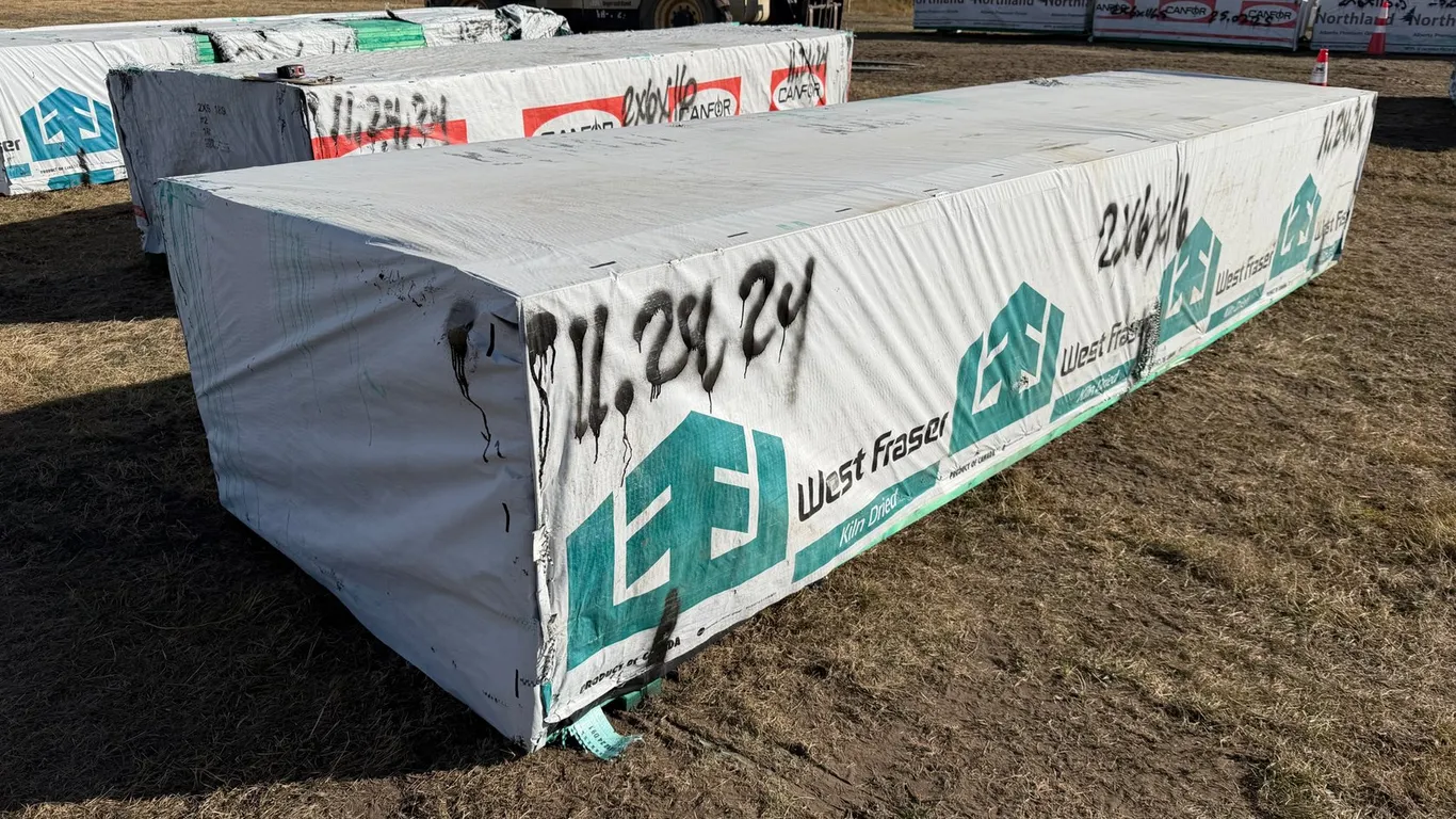 (189) Unused 2"x6"x16' SPF Boards